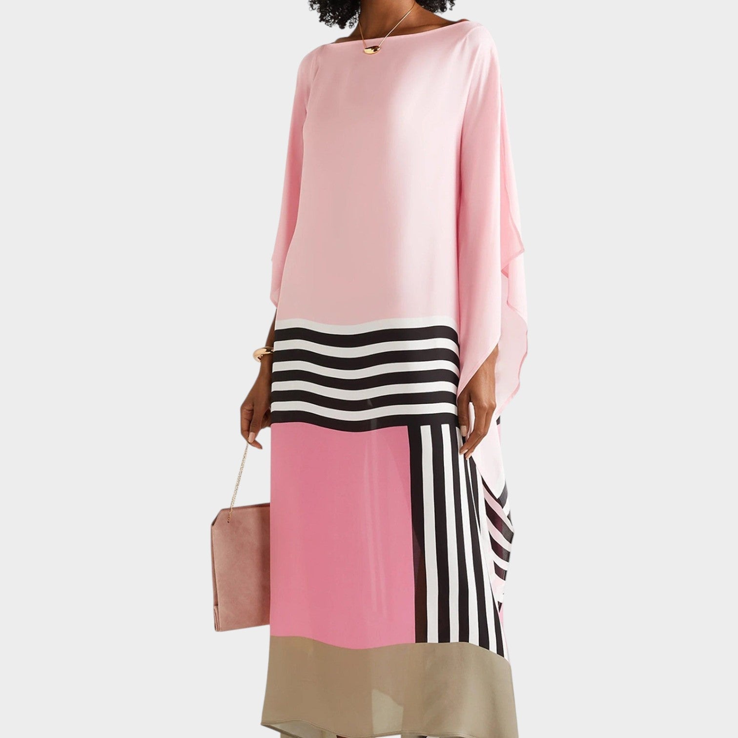 Effortless Flow Asymmetrical Midi Dress