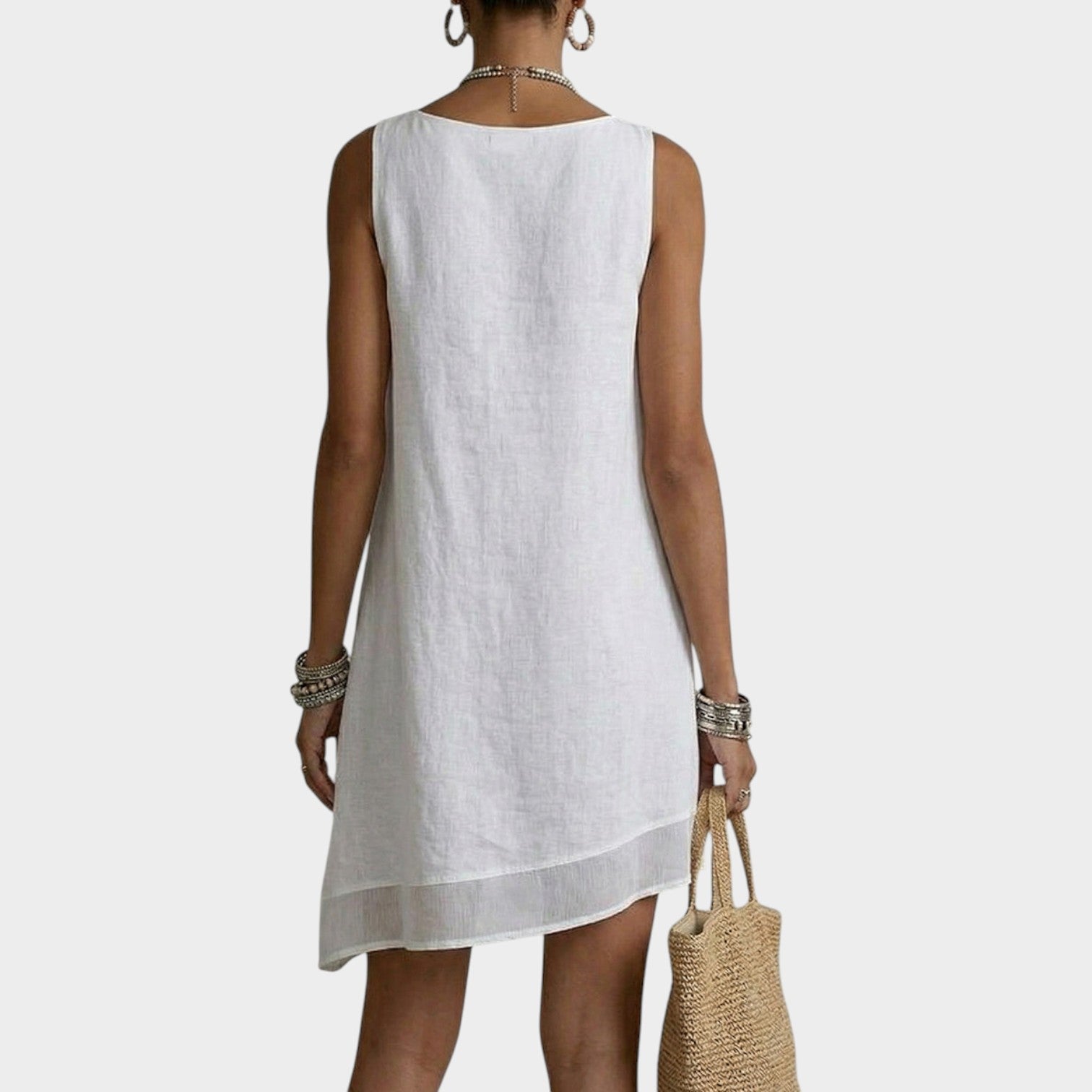 Coastal Breeze Sleeveless Mini Dress