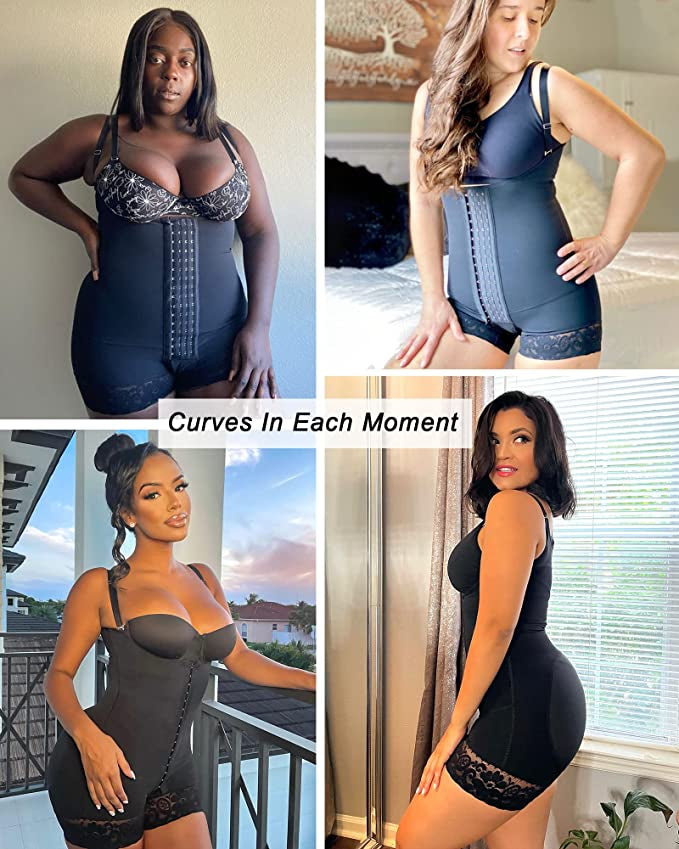 High Compression Shapewear Women's Hip Lift Thigh Slimming