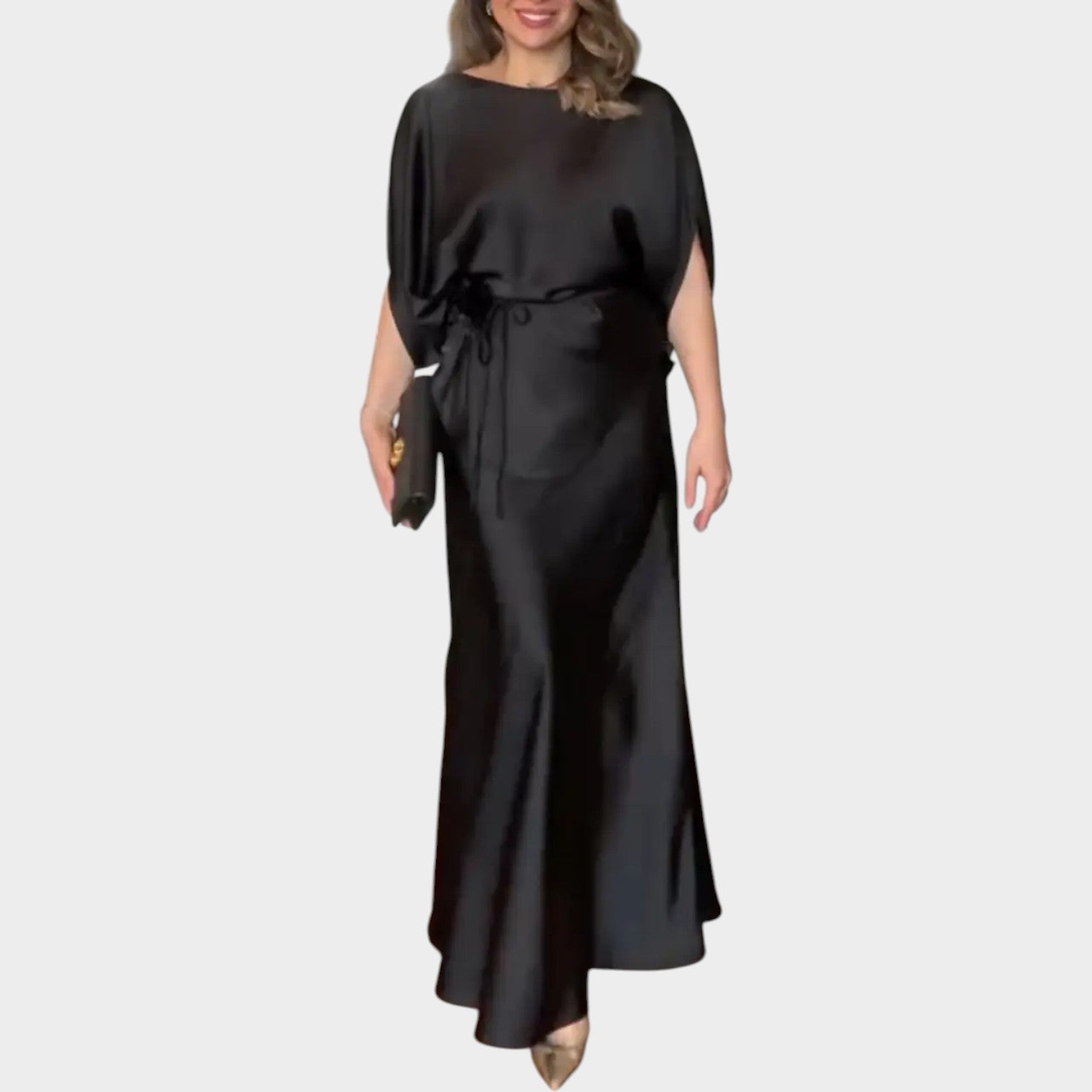 Elegant Satin Waist Set