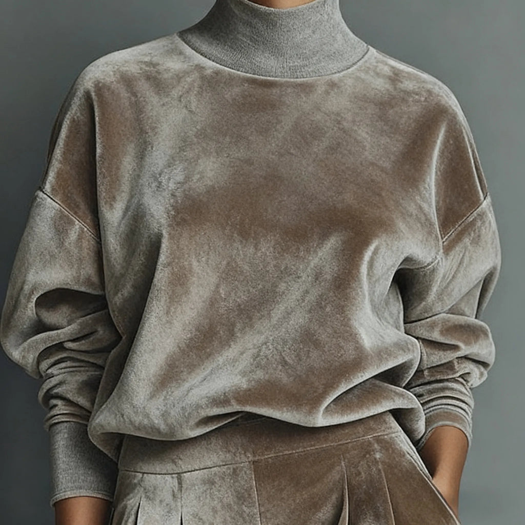 Women's Autumn And Winter Sports Casual Warm Velvet Suit
