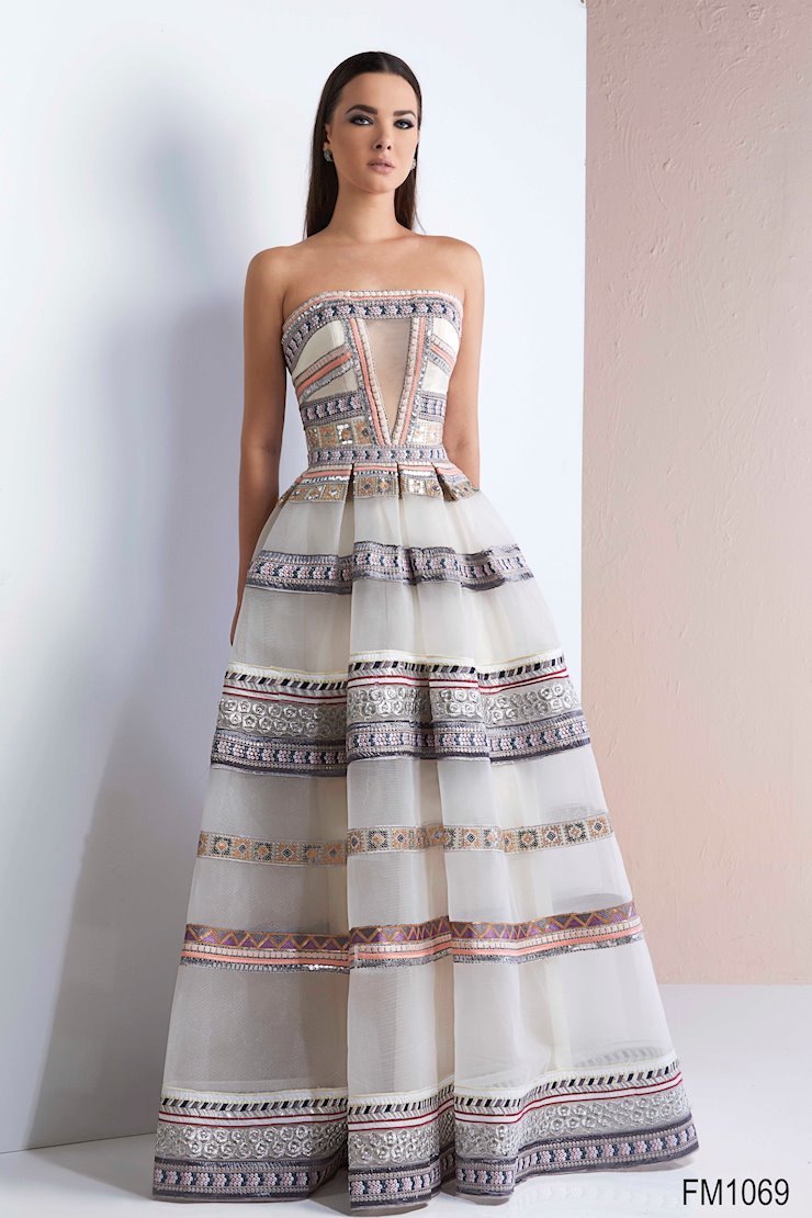 Evening Gown by AZZURE COUTURE FM1069