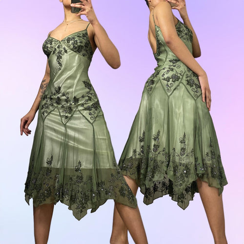 Adrianna Papell Women's Green Dress