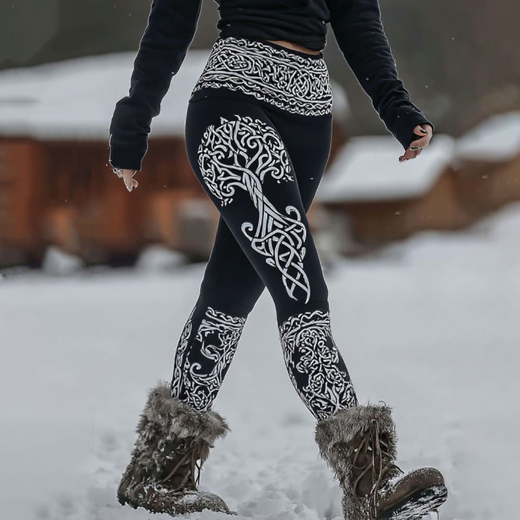 Vintage Viking  Celtic Knot Casual Leggings