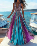 Summer vacation fashion elegant dress d4cb