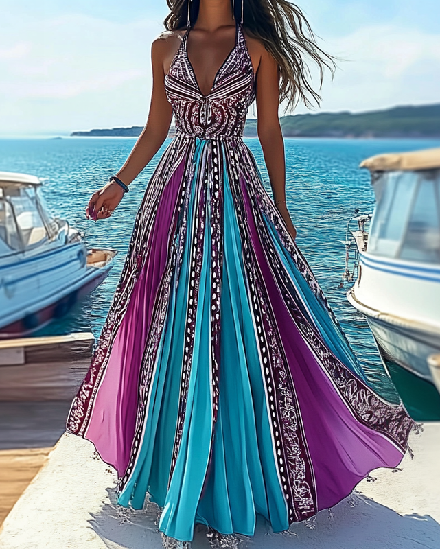 Summer vacation fashion elegant dress d4cb