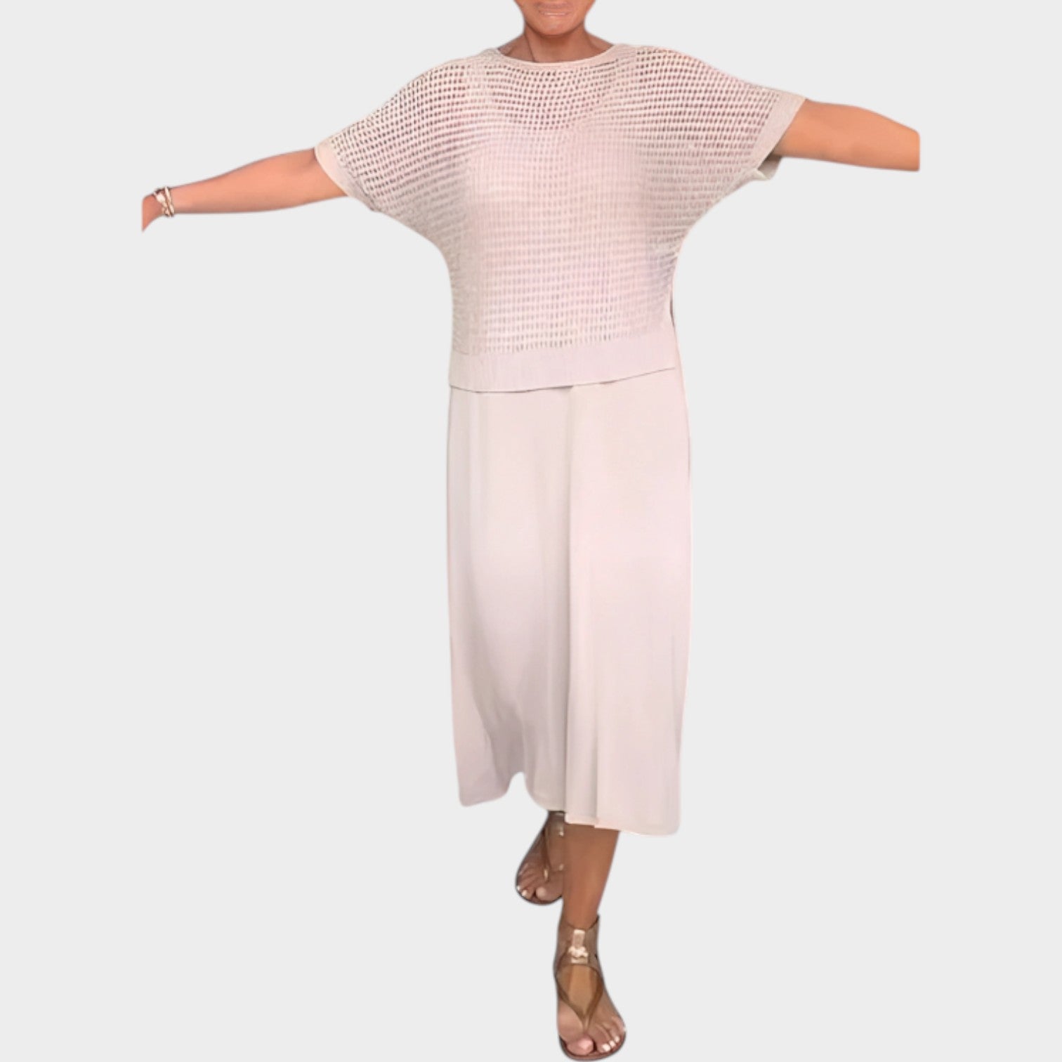 Effortless Knit & Midi Set