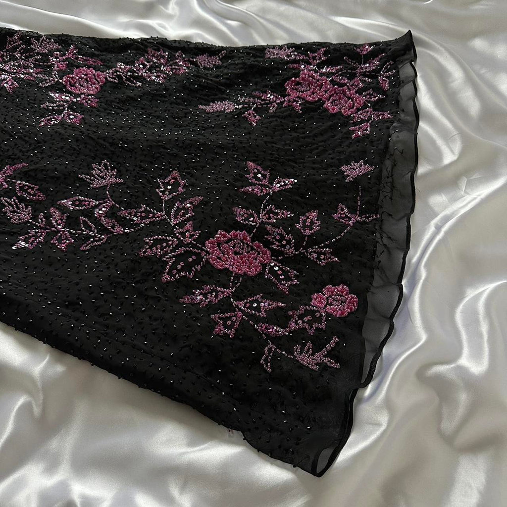 Women's Black and Pink Dress