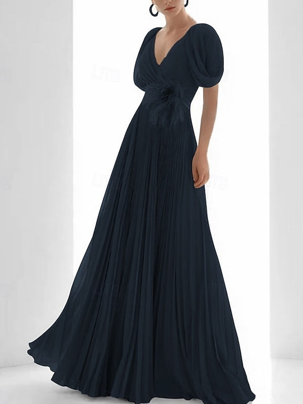A-line Elegant Dress for Beach Wedding