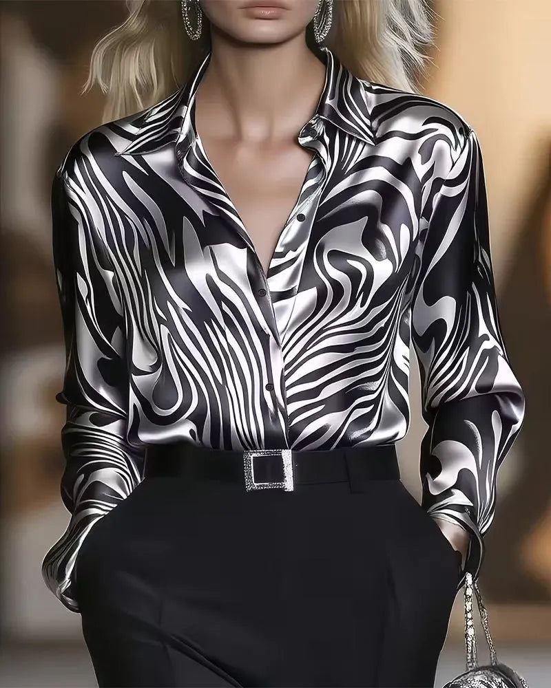 Fashionable and elegant shirt with patterns