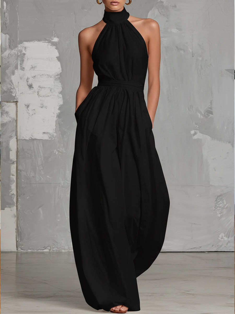 Women's Casual Sleeveless Jumpsuit