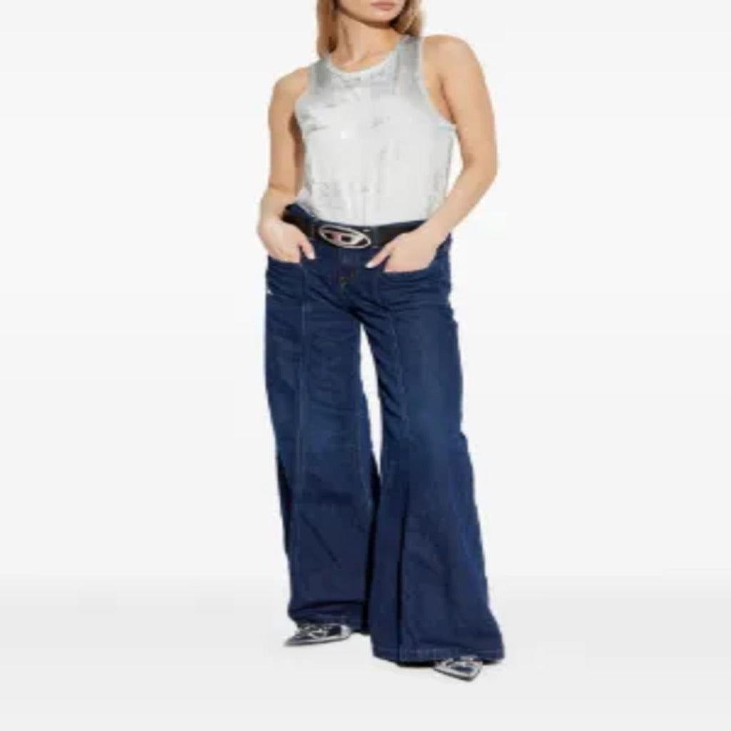 👖 Jeans Diesel a zampa larga blu scuro