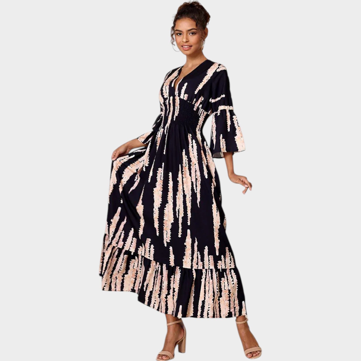 Boho-Chic Maxi Dress