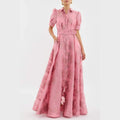 Beatriceâ¢ | Pink Dress with Balloon Sleeves