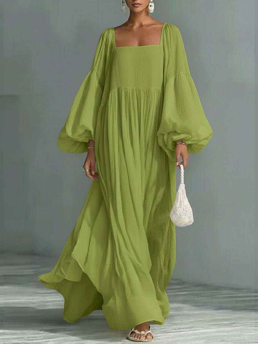 Loose Cozy And Flowy Maxi Dress