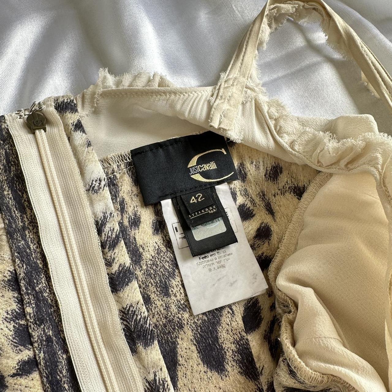 Roberto Cavalli Women's Cream Dress