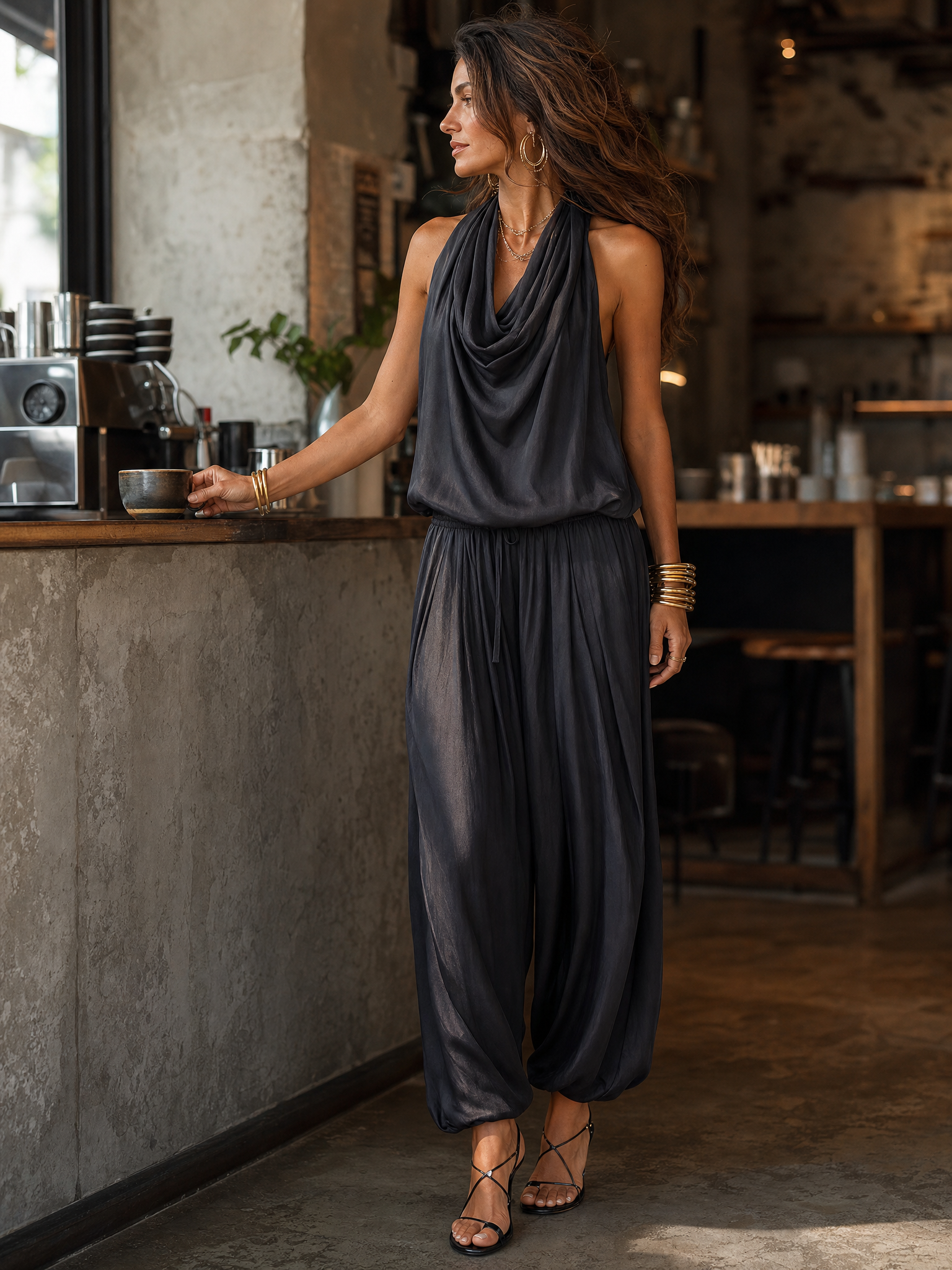 Nomadic Draped Pants Set