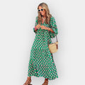 Floral Design Dress