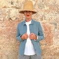 ApuntoB Jacket 1846 – Italian Linen Cotton Cropped Boxy Jacket