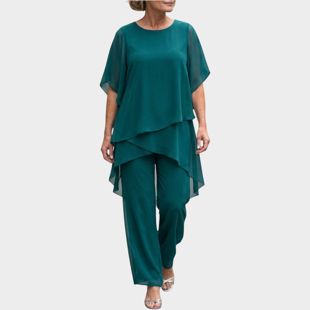 Flowy Layered Pant Set