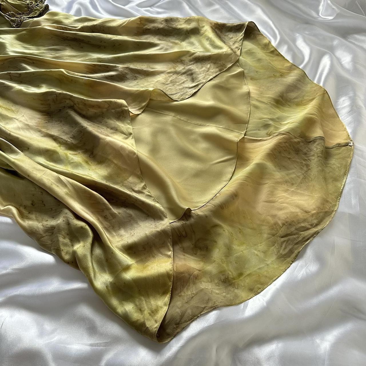 Women's Gold and Khaki Dress