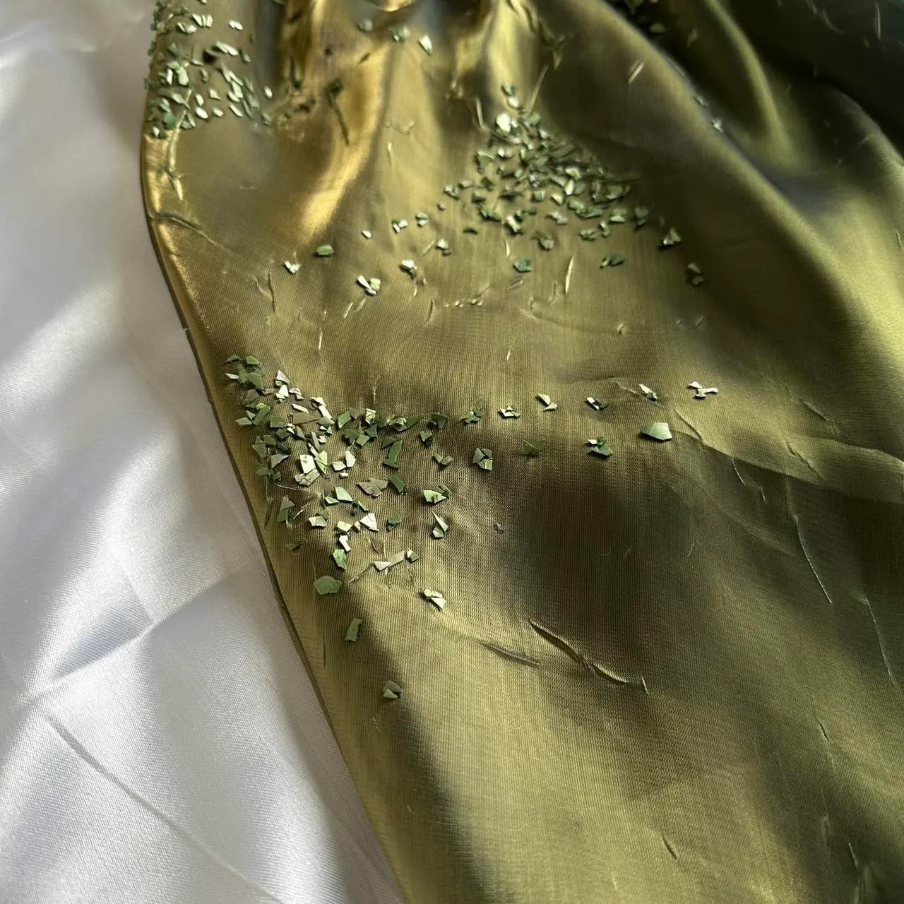Women's Blue and Green Dress