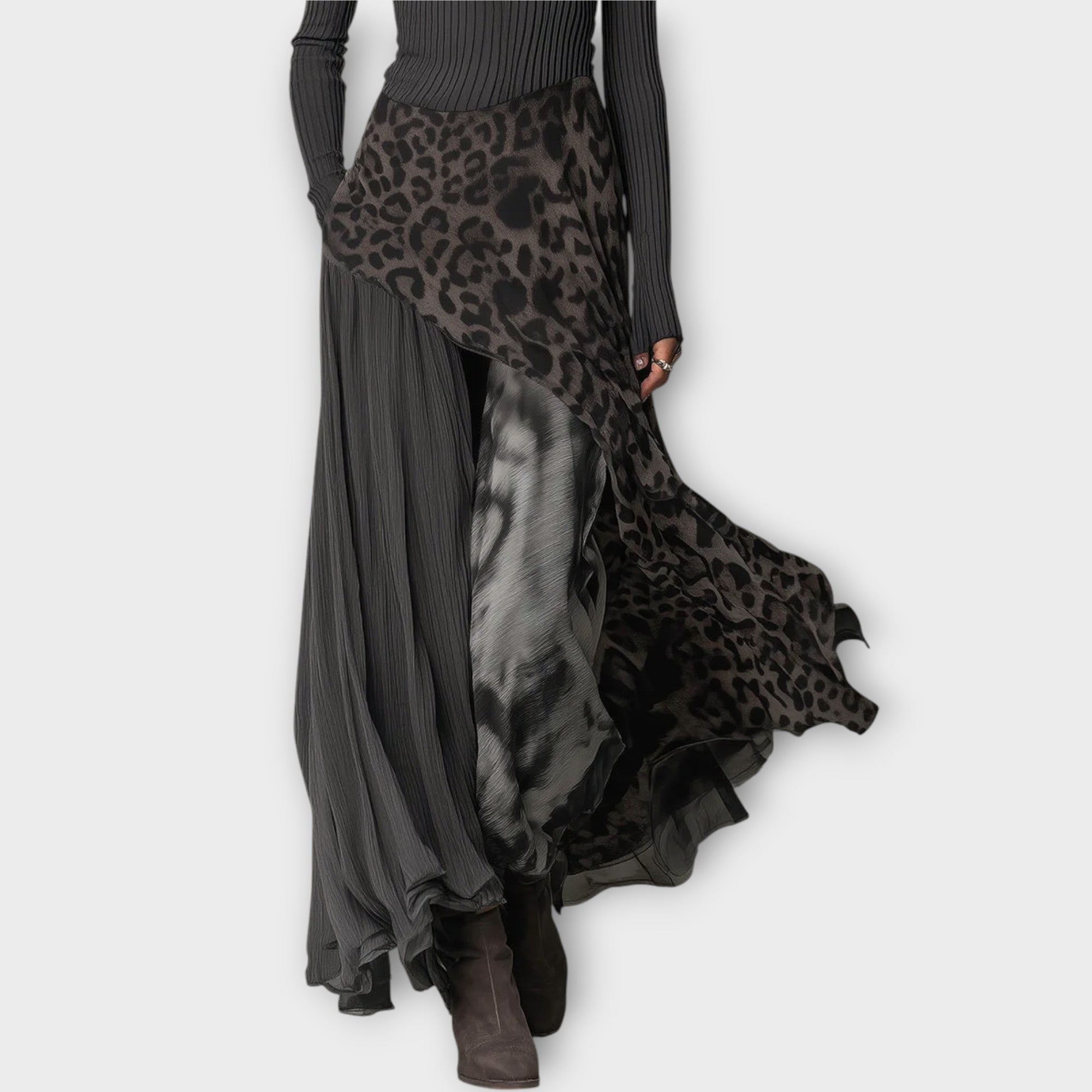 Wild Elegance Maxi Dress