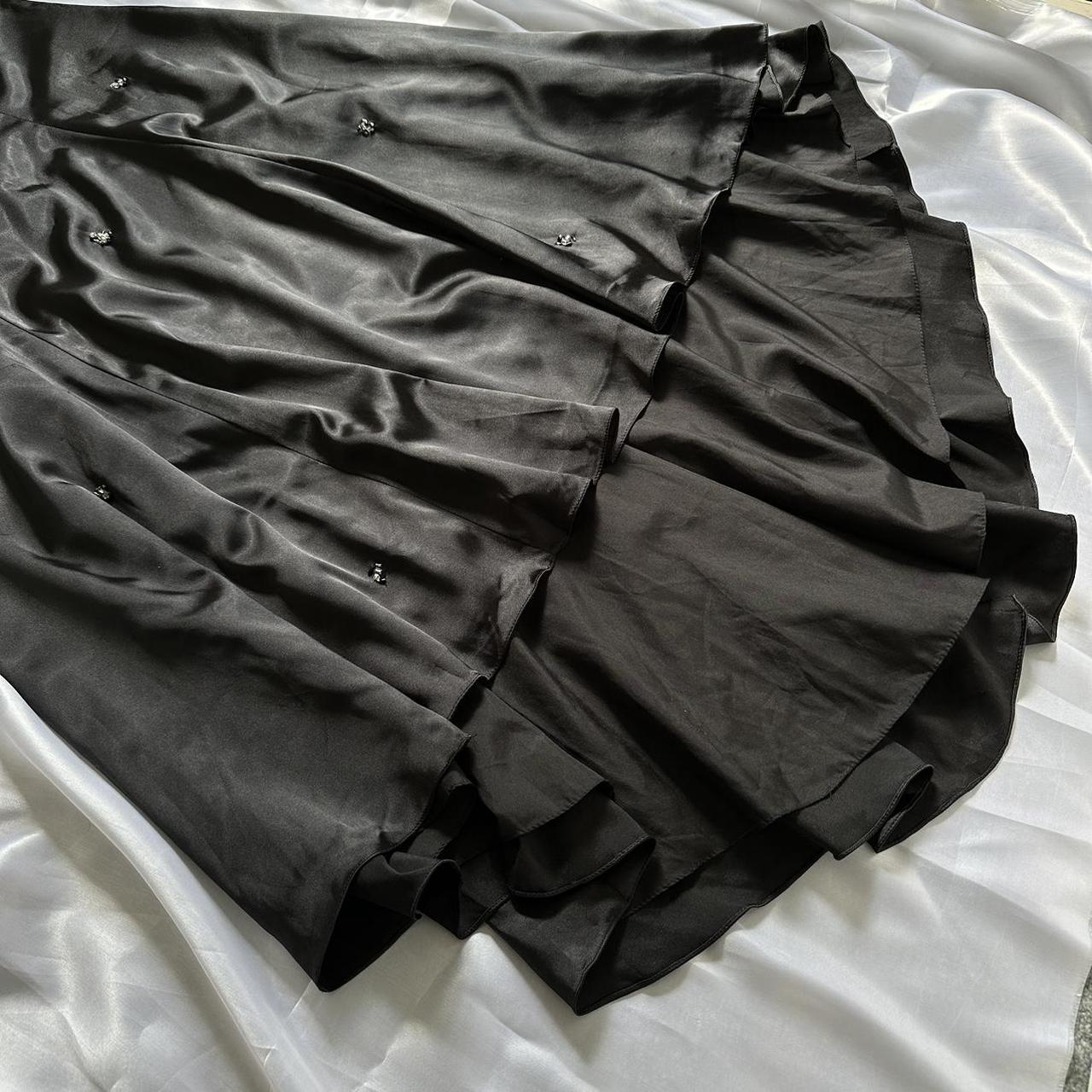 Women's Black and Silver Dress