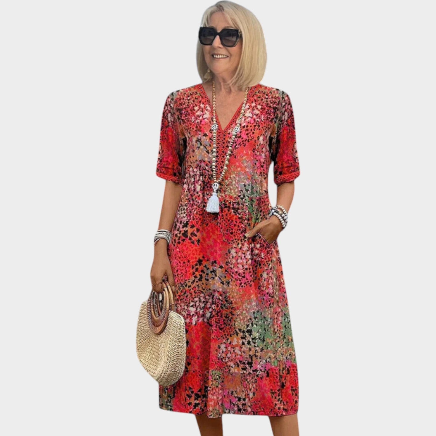 Boho Printed Everyday Dress