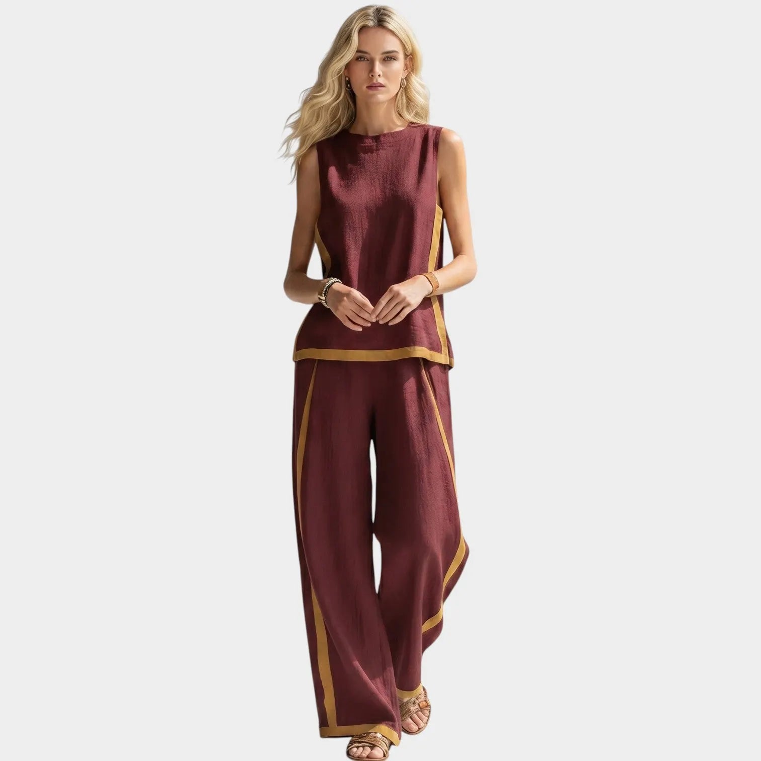 Sunset Coast Relaxed Pant Set