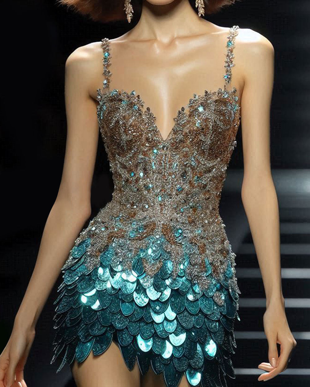 Sparkling Sequin Mini Dress