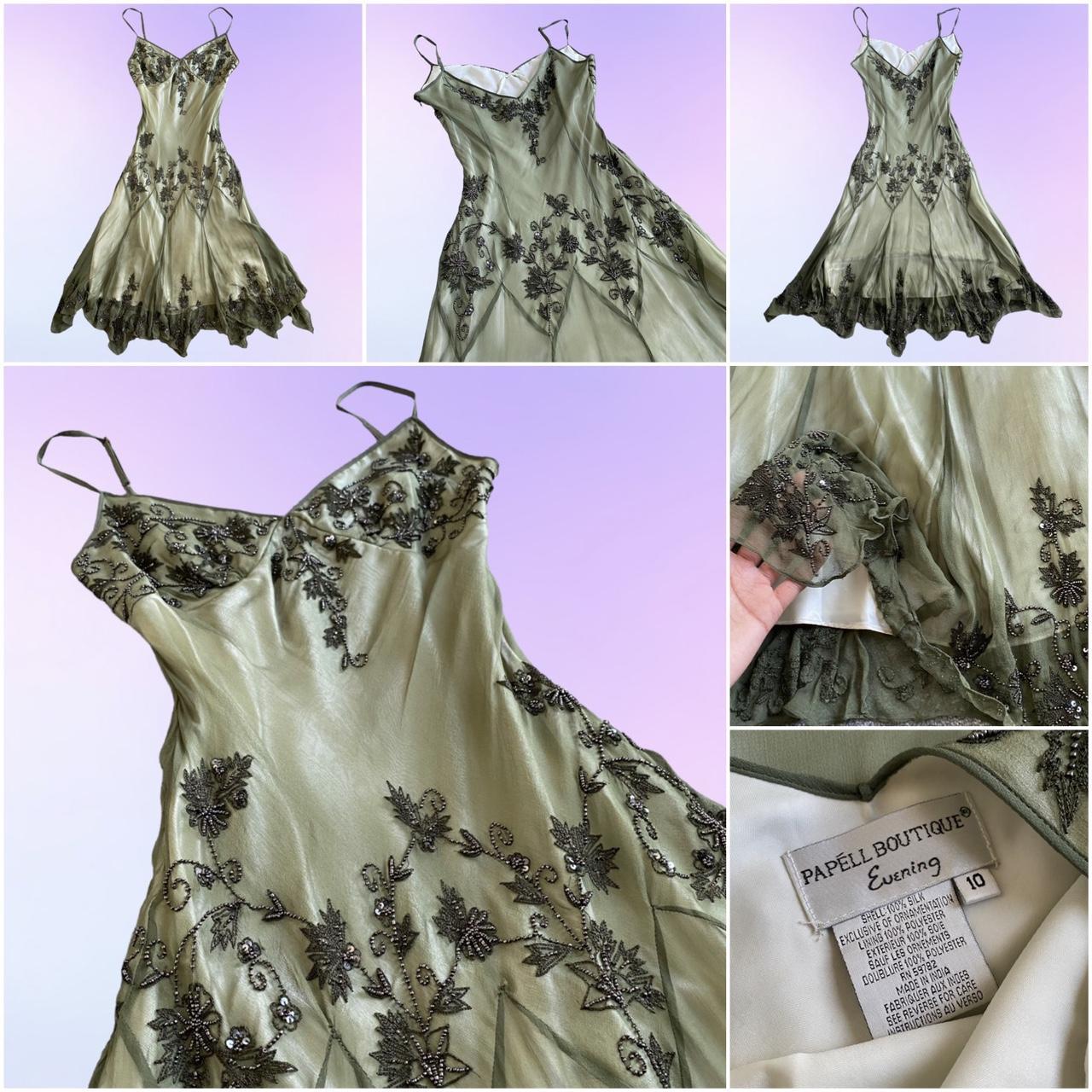 Adrianna Papell Women's Green Dress