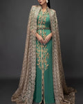 Women's V-neck embroidered kaftan Dress