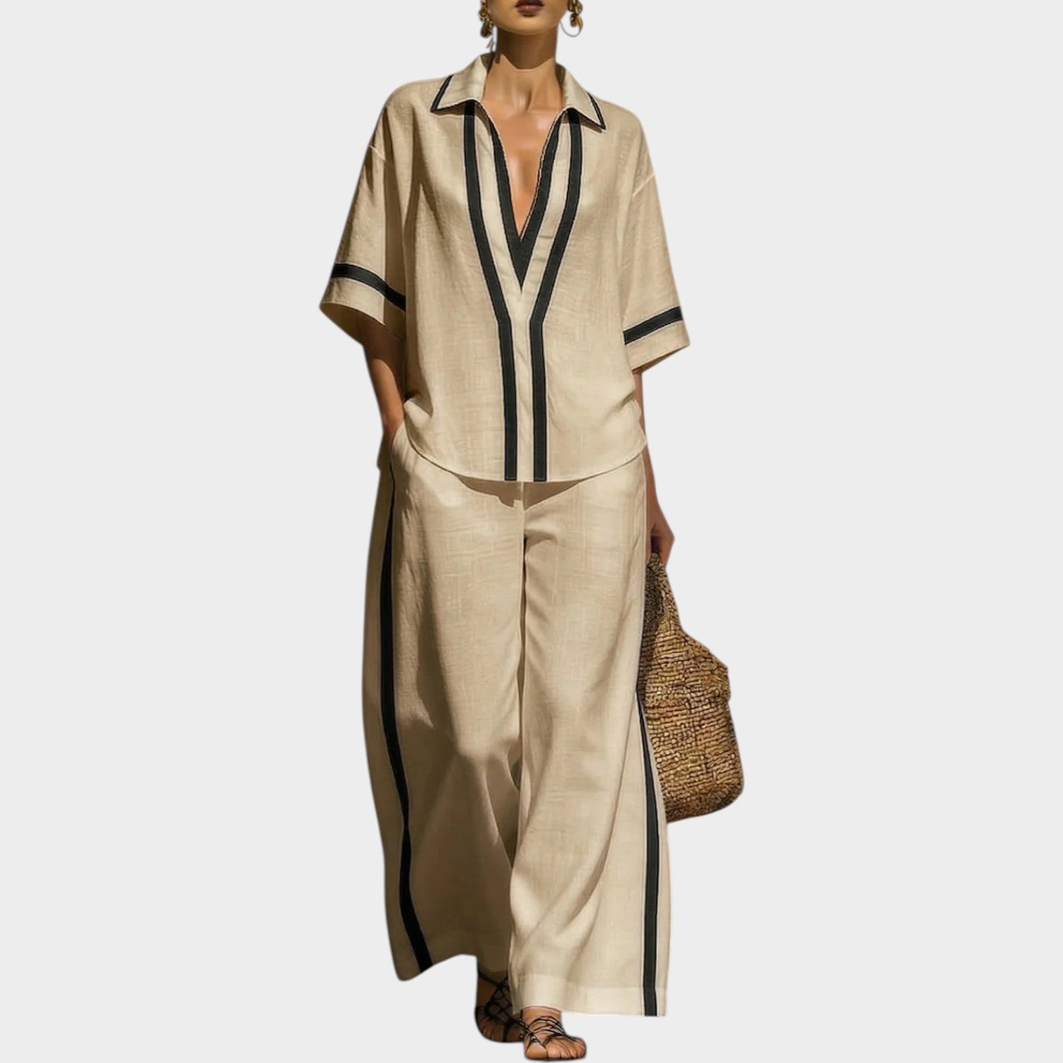 Relaxed Two-Piece Lounge Set