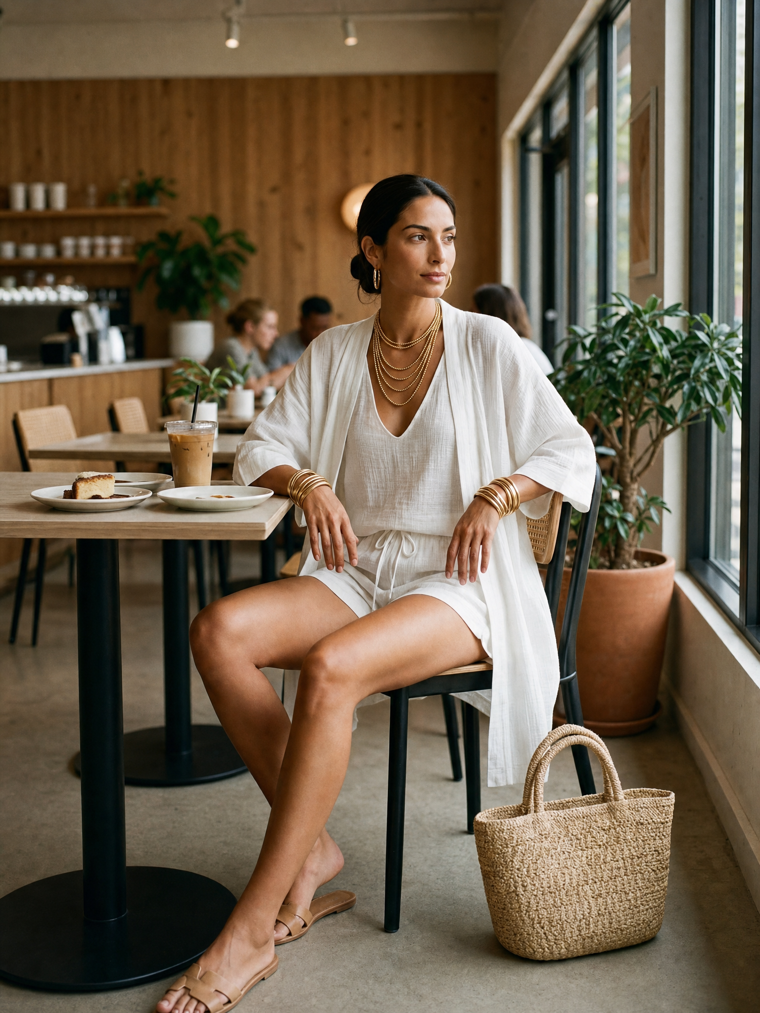 Lightweight Layered Casual Three-Piece Set
