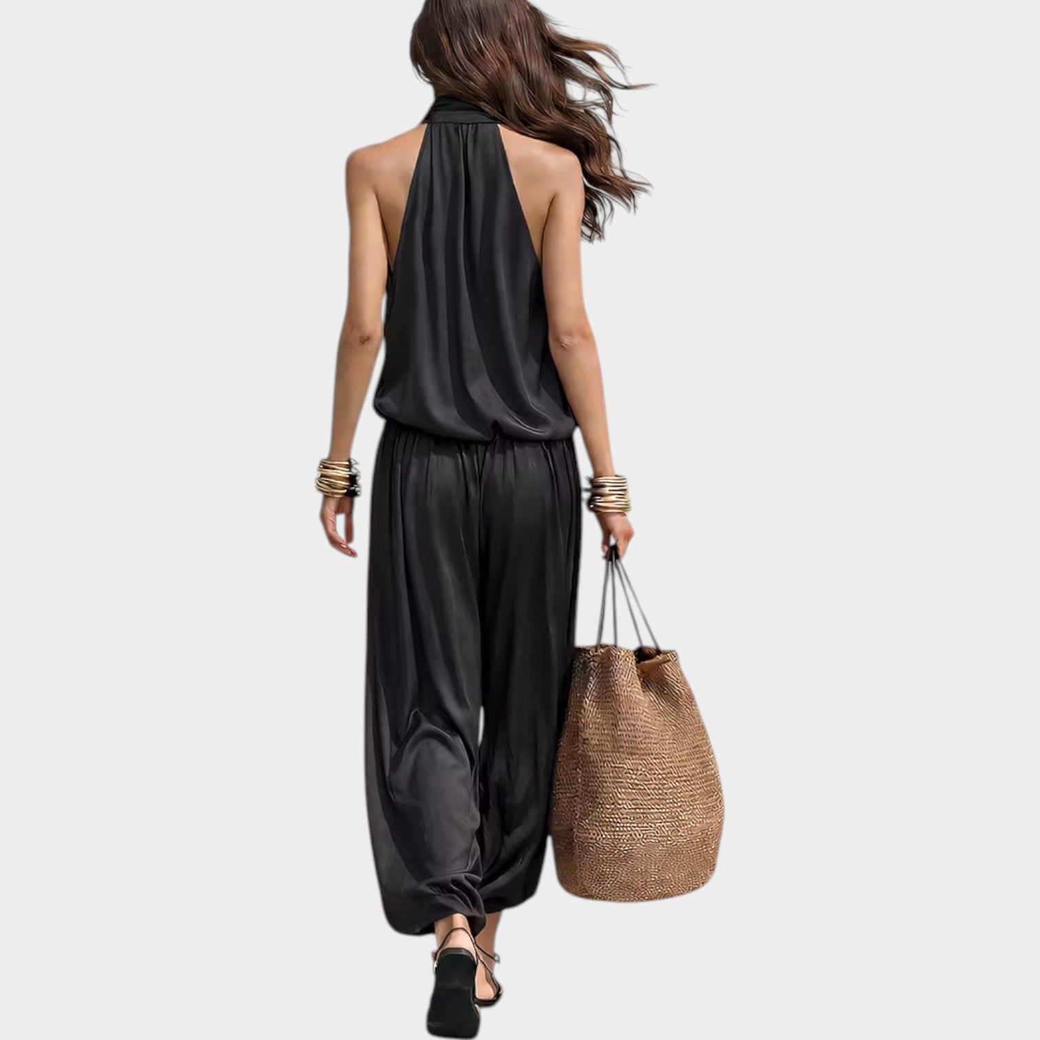 Draped Resort Two-Piece Set