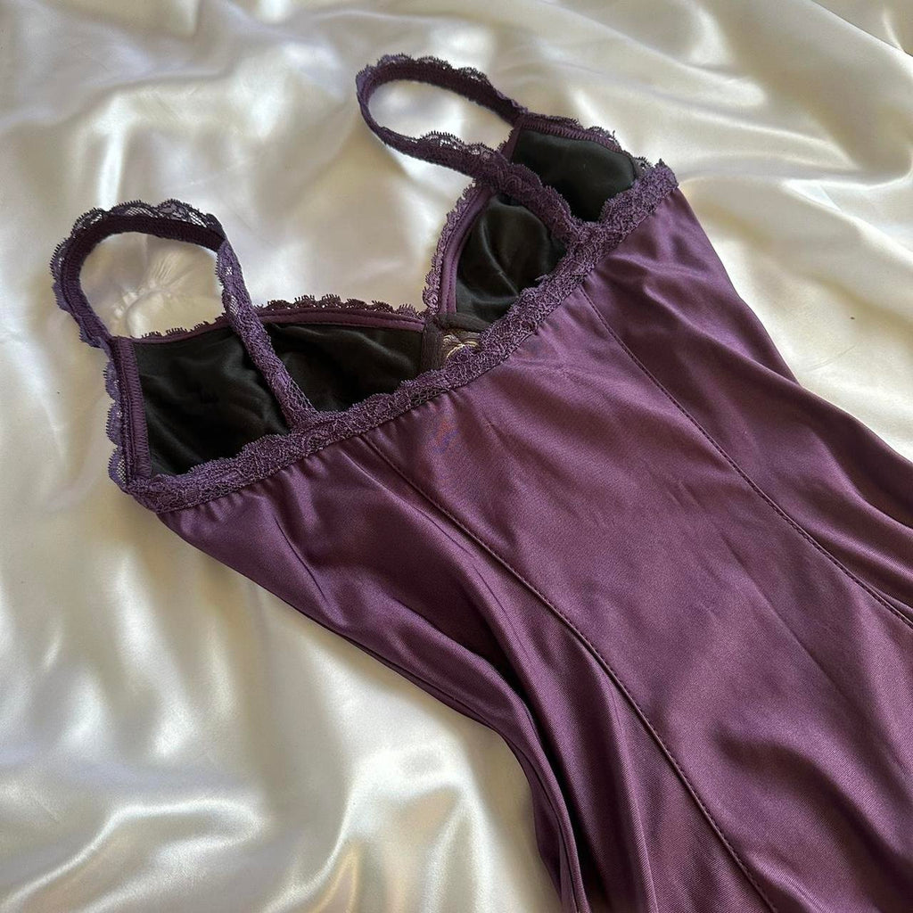 & Other Stories Women's Gold and Purple Dress