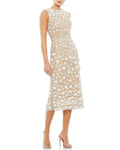 Applique Midi Dress