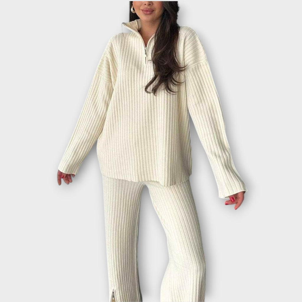 Ribbed Lounge Knit Set