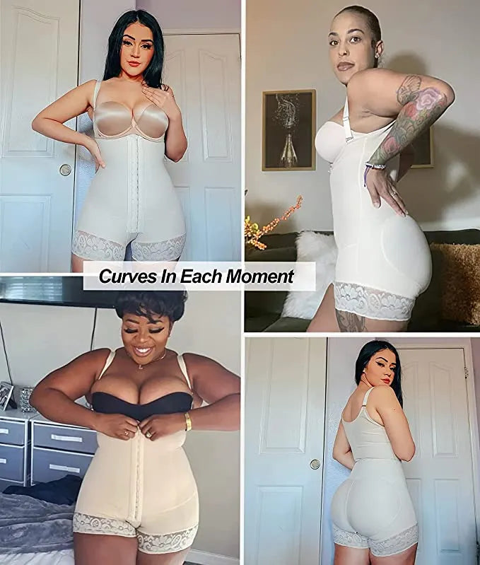 High Compression Shapewear Women's Hip Lift Thigh Slimming