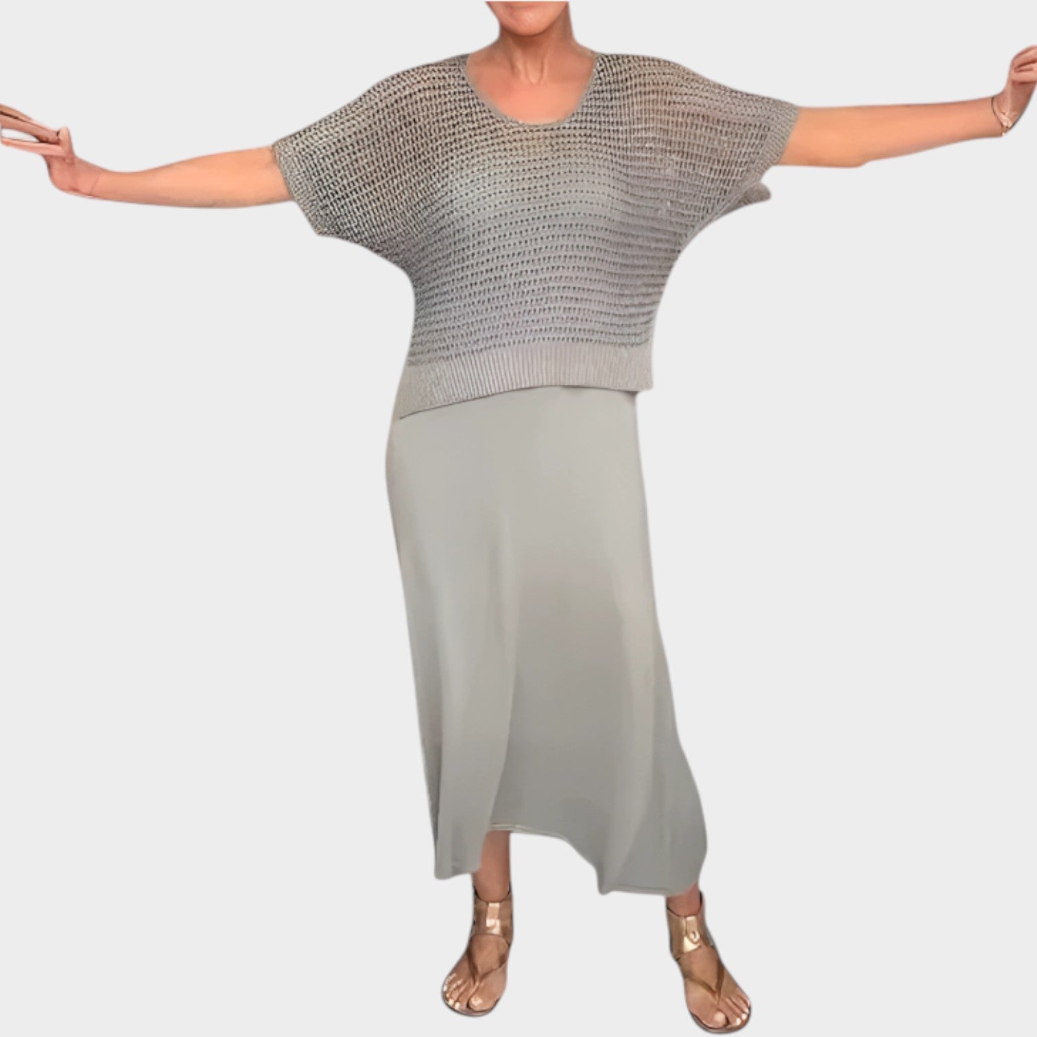 Effortless Knit & Midi Set
