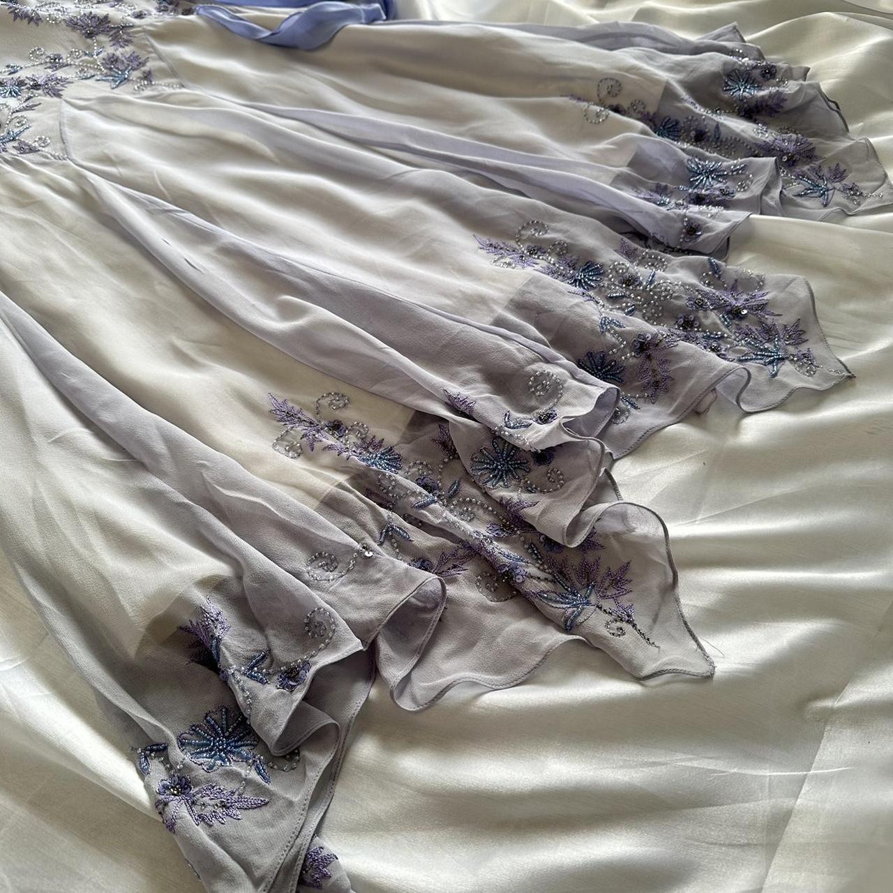 Women's Purple and Blue Dress