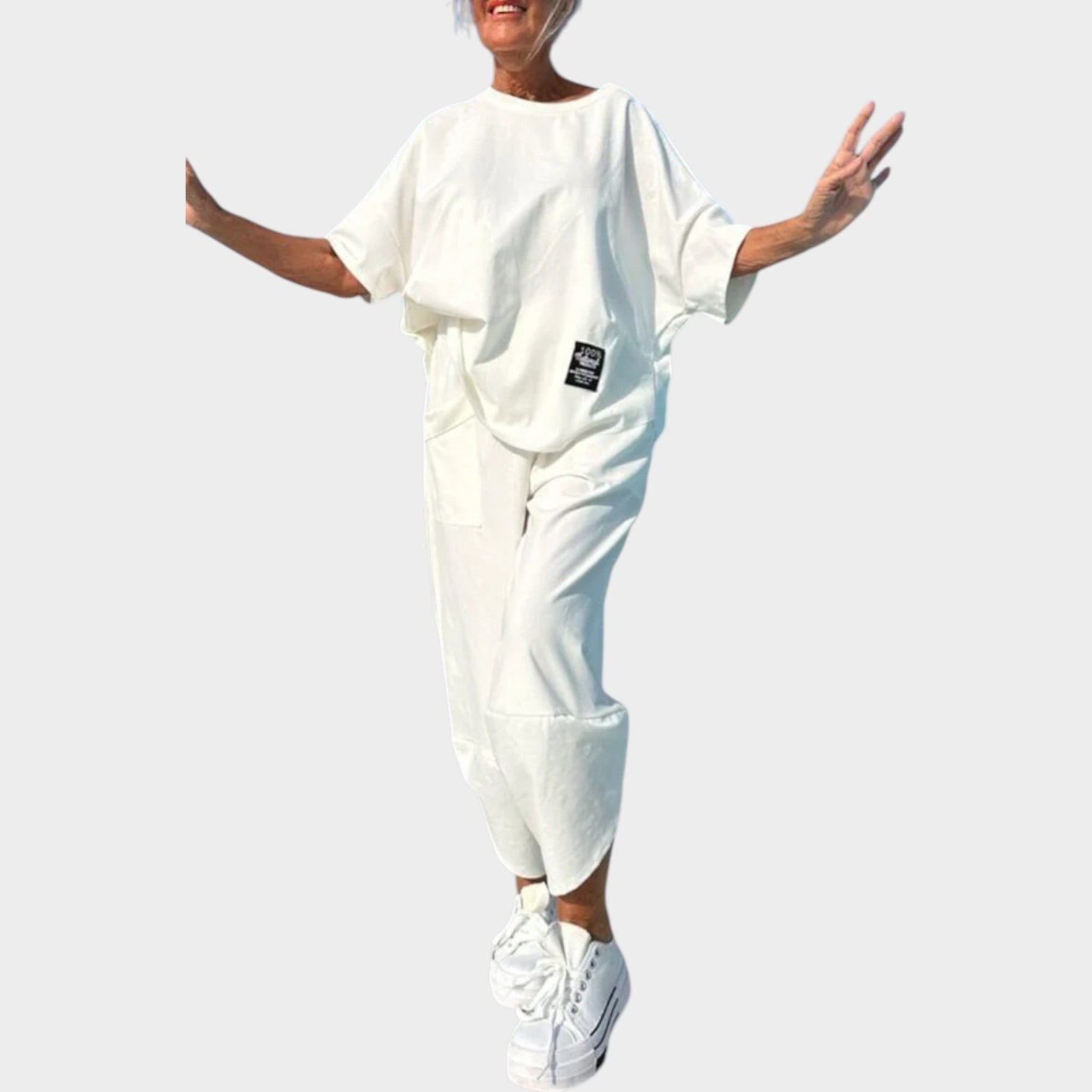 Relaxed Oversized Two-Piece Set