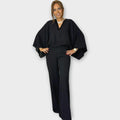 Elegant Flow Cape Jumpsuit