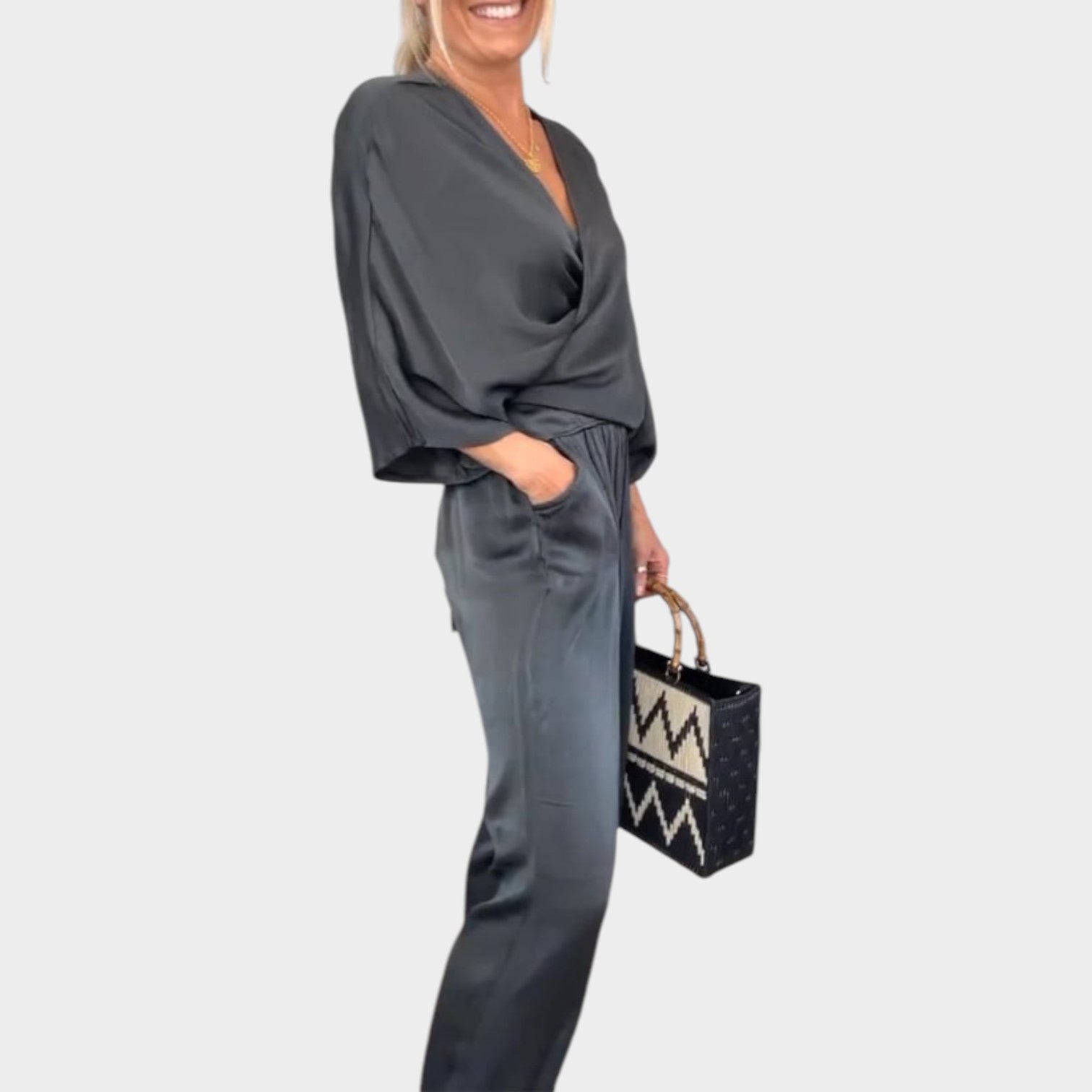 Effortless Chic Relaxed Two-Piece Set