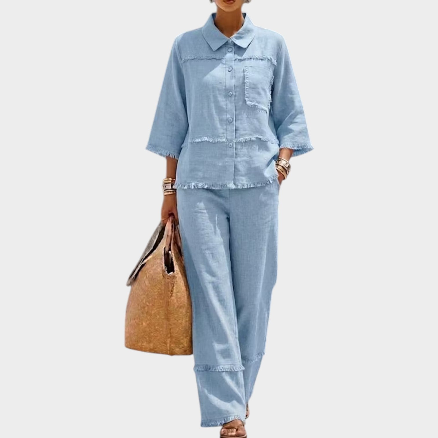 Modern Button Up Co-Ord