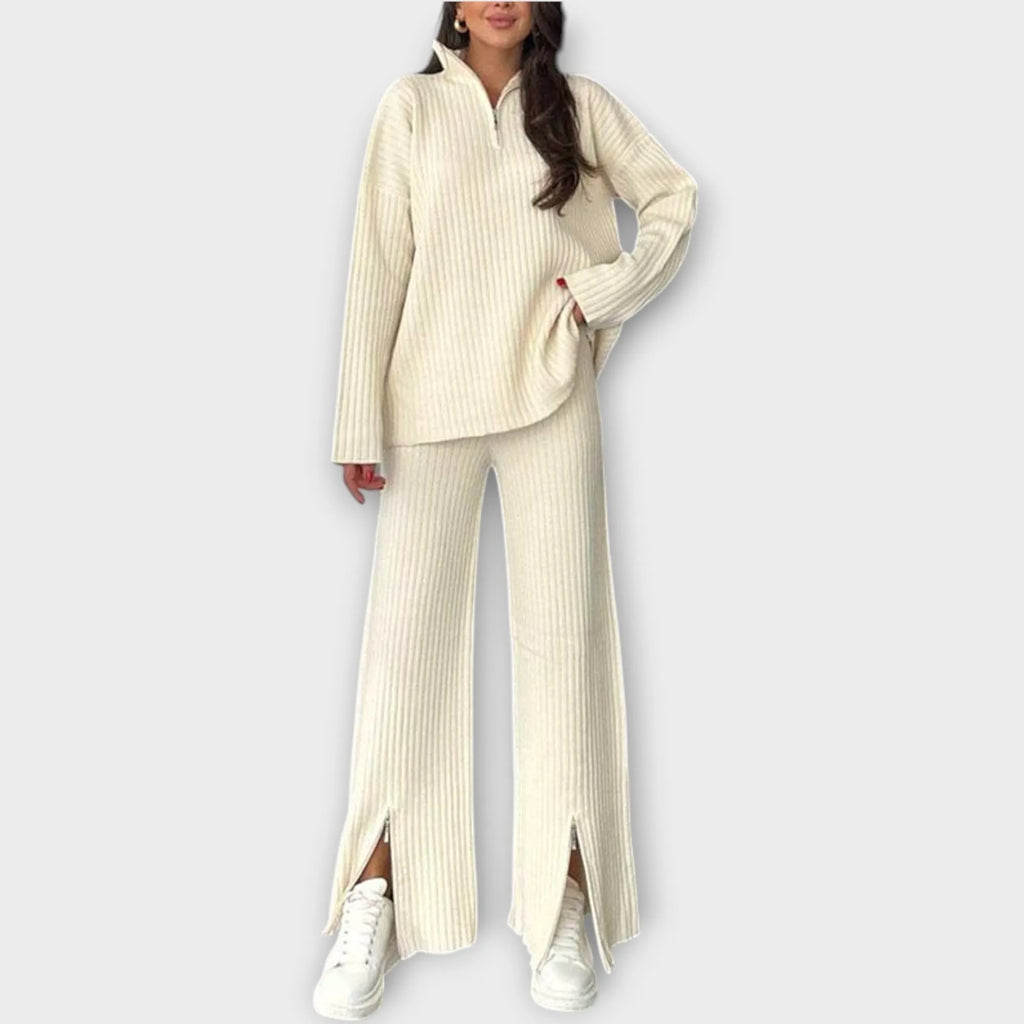Ribbed Lounge Knit Set