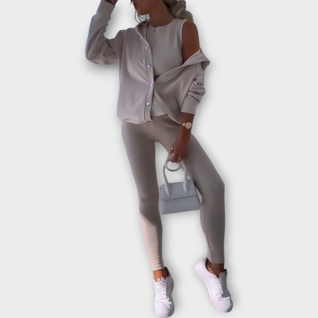 Effortless Lounge-Chic Two-Piece Set