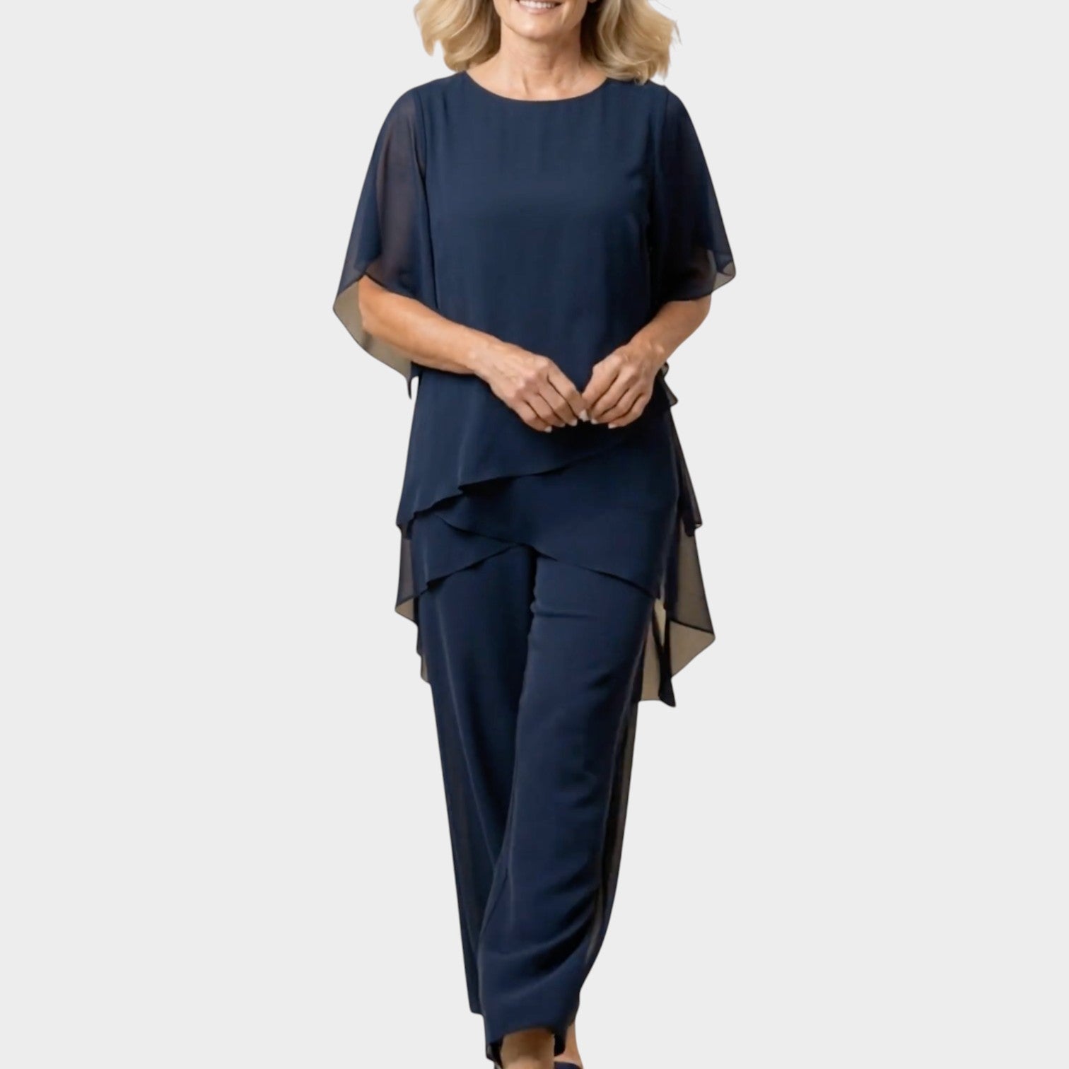 Flowy Layered Pant Set