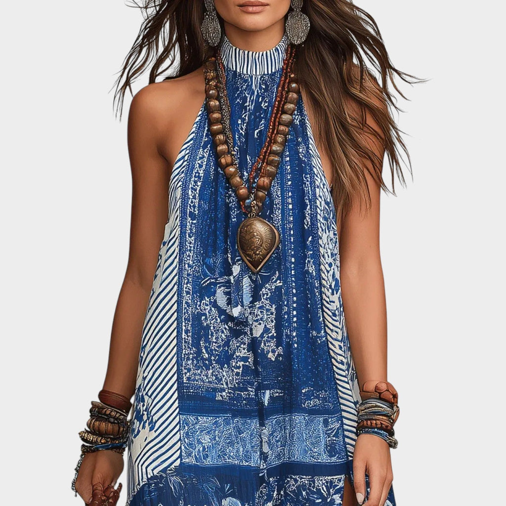 Coastal Breeze Boho Maxi Dress